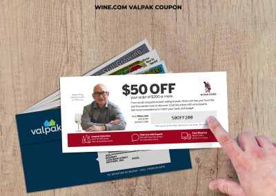 Valpak Envelope with Wine.com Coupon