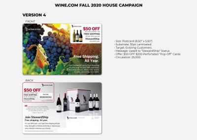 Wine.com Fall 2020 House Campaign, Version 4